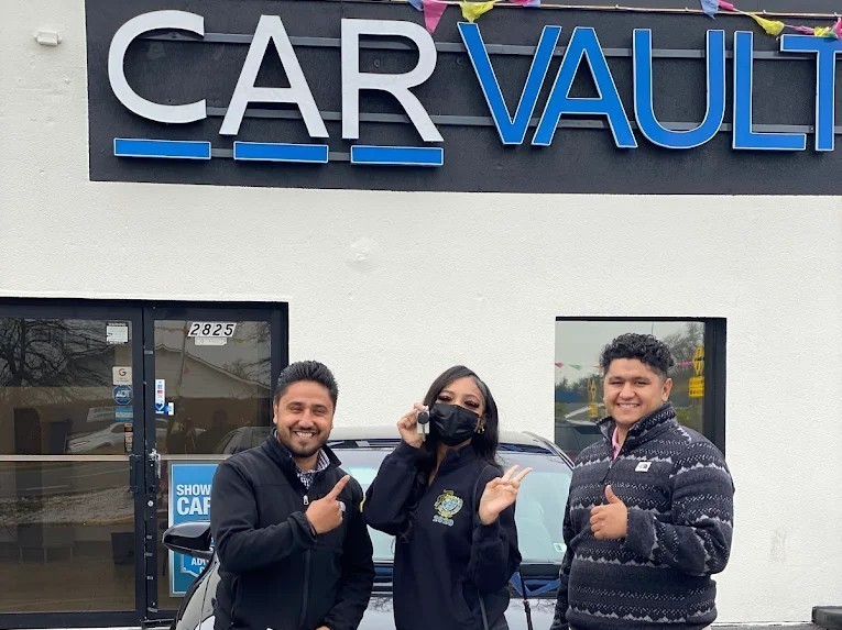 Luxury car showcase at CarVault